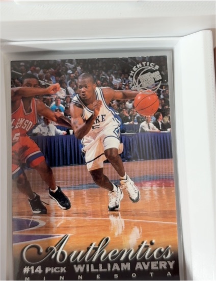 1999 Press Pass Authentics #14 William Avery — front