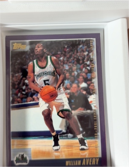 2000-01 Topps #82 William Avery — front