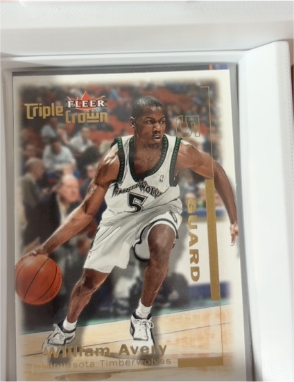 2000 Fleer Triple Crown #61 William Avery — front