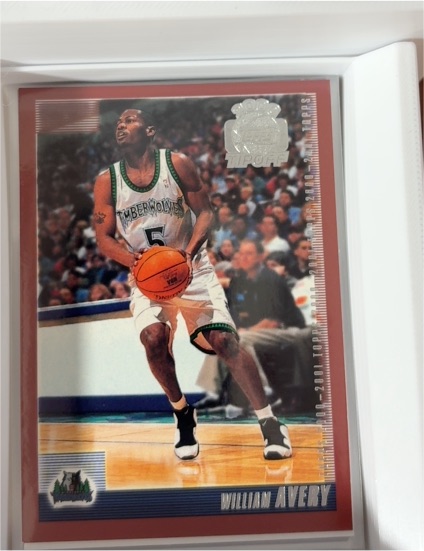 2000-01 Topps Tip-Off #82 William Avery — front