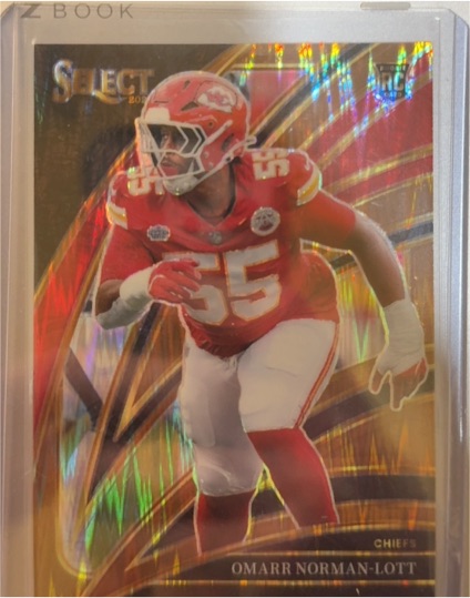 2025 Panini Select #208 Omarr Norman-Lott — front