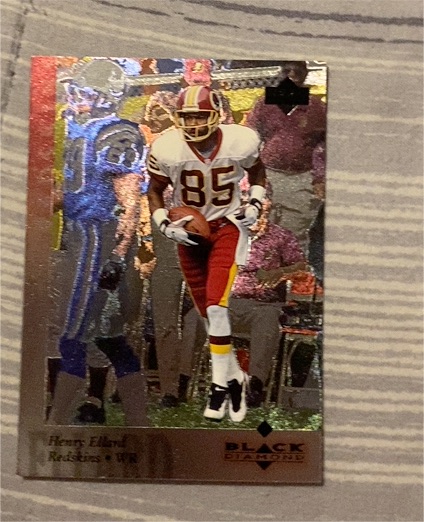 1997 Upper Deck Black Diamond #34 Henry Ellard — front