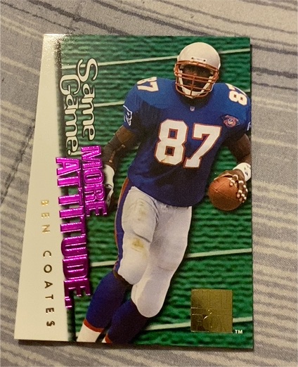 1995 SkyBox Impact #F15 Ben Coates — front