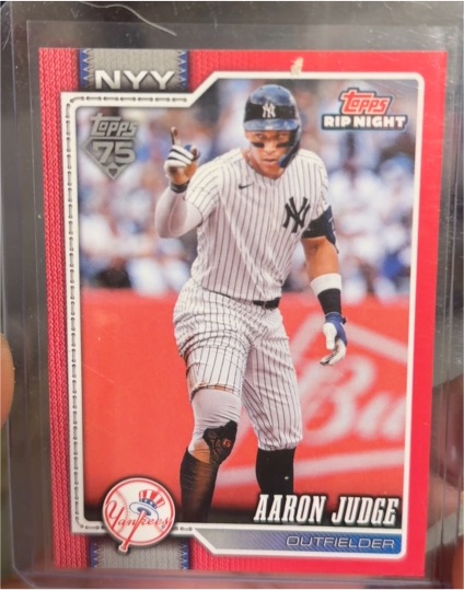 2026 Topps Rip Night #BB2 Aaron Judge — front