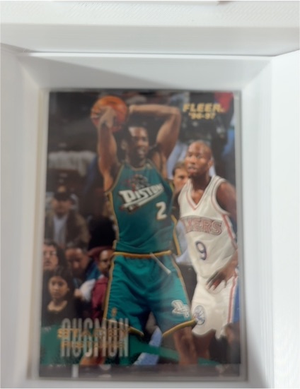 1996-97 Fleer #178 Stacey Augmon — front