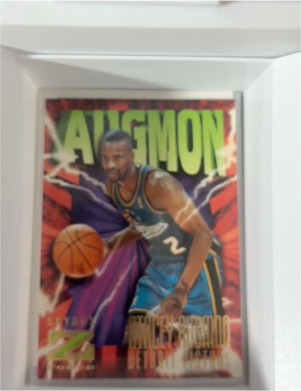 1996-97 Skybox Z-Force #110 Stacey Augmon — front