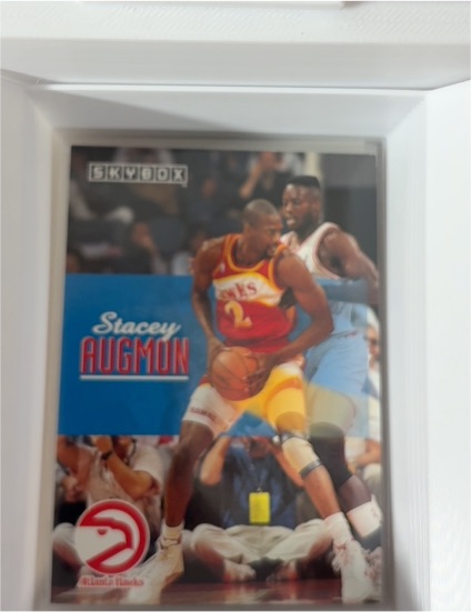 1992-93 Skybox #1 Stacey Augmon — front
