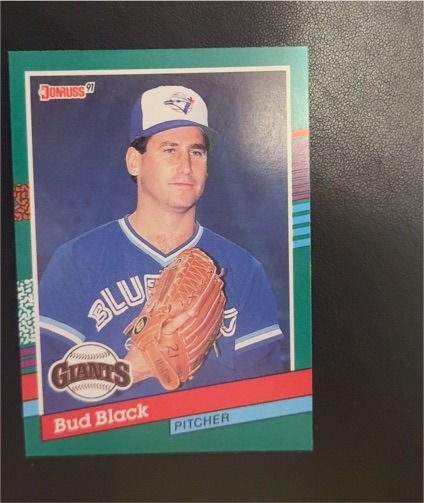 1991 Donruss #719 Bud Black — front