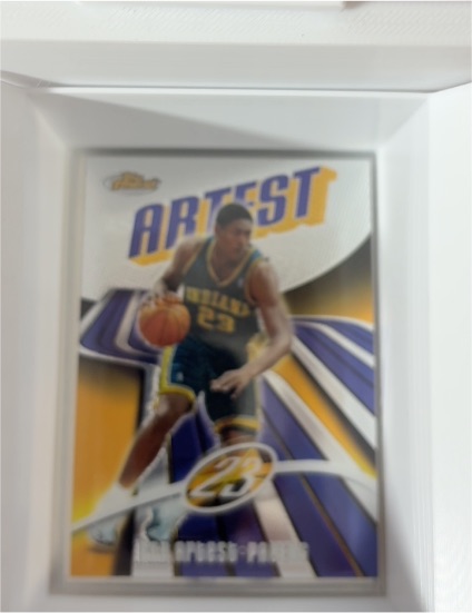 2003-04 Topps Finest #51 Ron Artest — front