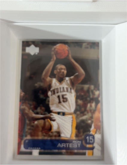 2002-03 Upper Deck #15 Ron Artest — front