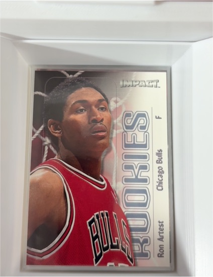 2000 Skybox Impact #108 Ron Artest Rookie — front