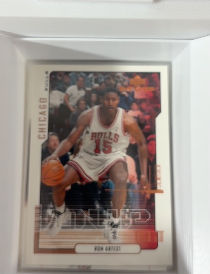 2000-01 Upper Deck MVP #23 Ron Artest — front