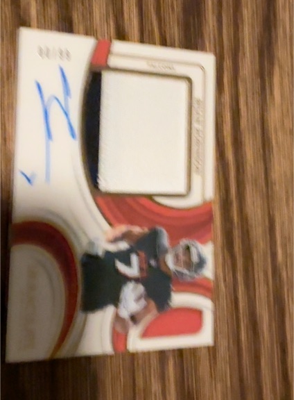 2021 Panini National Treasures #RPA Mac Jones — front