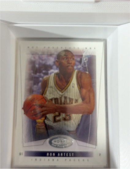 2004-05 Fleer Hoops Hot Prospects #40 Ron Artest — front
