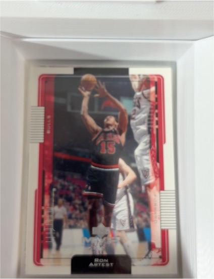 2001-02 Upper Deck MVP #24 Ron Artest — front