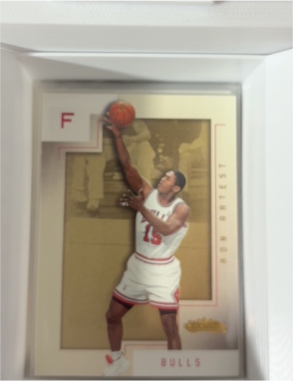 2001-02 Fleer Showcase #35 Ron Artest — front