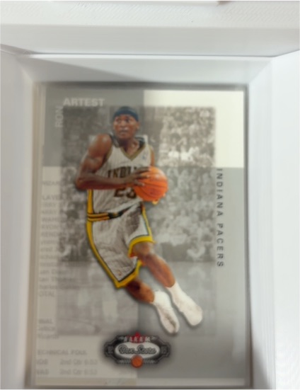 2002-03 Fleer Box Score First Edition #38 Ron Artest — front