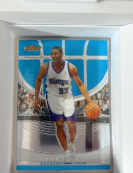 2005-06 Topps Finest #61 Ron Artest — front
