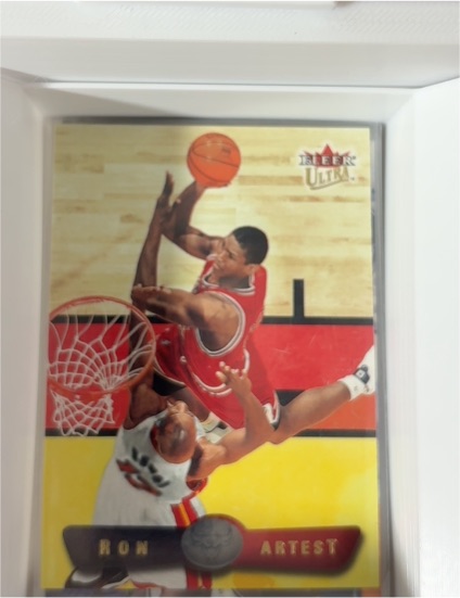 2001-02 Fleer Ultra #127 Ron Artest — front