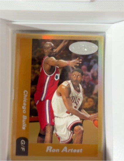 2000-01 Hoops Hot Prospects #77 Ron Artest — front