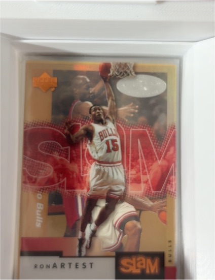 2000-01 Upper Deck Slam #9 Ron Artest — front