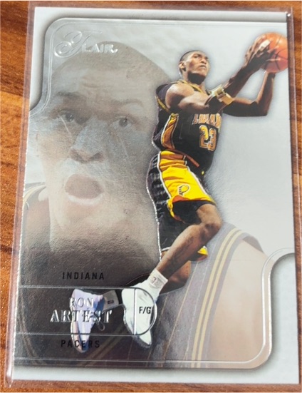 2003-04 Flair #53 Ron Artest — front