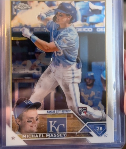 2023 Topps Chrome #42 Michael Massey — front