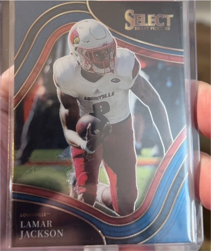 2022 Panini Select Draft Picks #140 Lamar Jackson — front