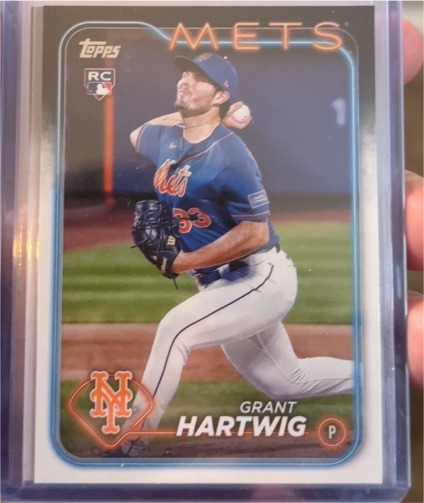 2024 Topps Series 1 #130 Grant Hartwig — front