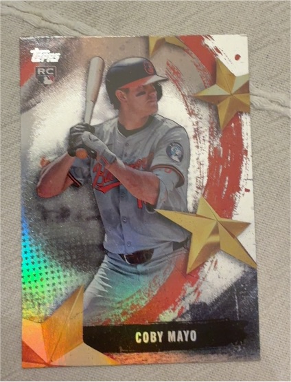 2025 Topps Series 1 Stars of MLB #SMLB-23 Coby Mayo — front