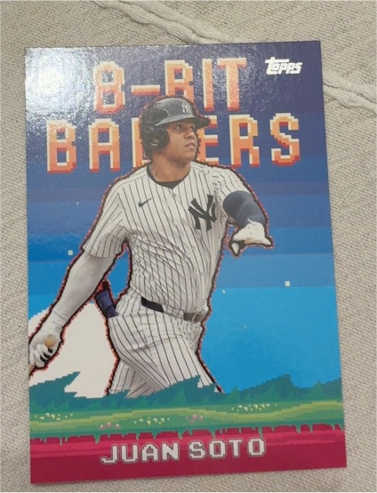2025 Topps #8B-21 Juan Soto 8-Bit Ballers — front
