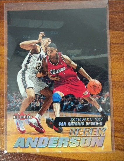 2000 Fleer #122 Derek Anderson — front
