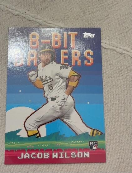 2025 Topps #8B-24 Jacob Wilson — front