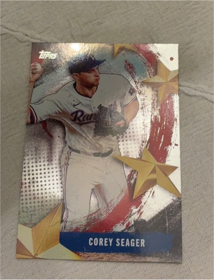 2025 Topps Series 1 Stars of MLB #SMLB-14 Corey Seager — front