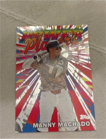 2025 Topps Series 1 #PP-18 Manny Machado Power Players — front