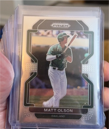 2022 Panini Prizm #148 Matt Olson — front