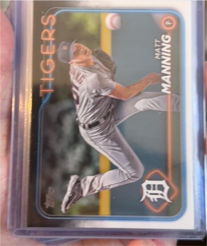 2024 Topps Series 1 #277 Matt Manning — front