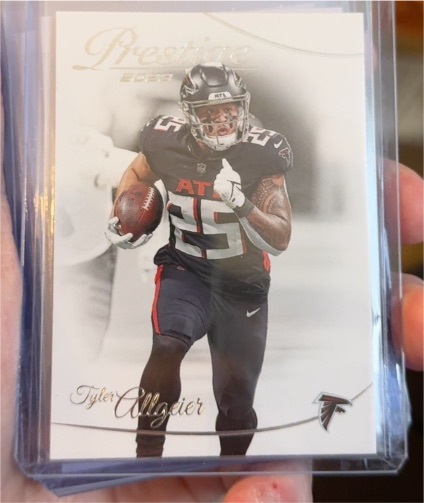 2023 Panini Prestige #19 Tyler Allgeier — front