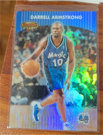 2000-01 Bowman's Best #2 Darrell Armstrong — front