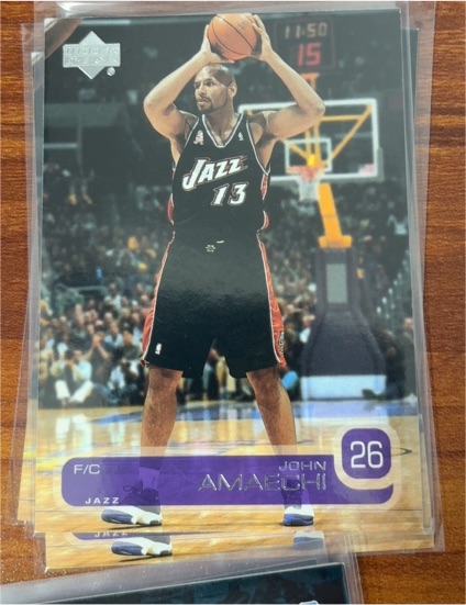 2002-03 Upper Deck #170 John Amaechi — front