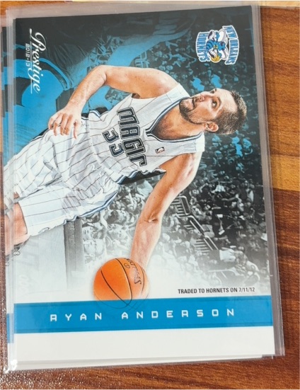 2012-13 Panini Prestige #5 Ryan Anderson — front