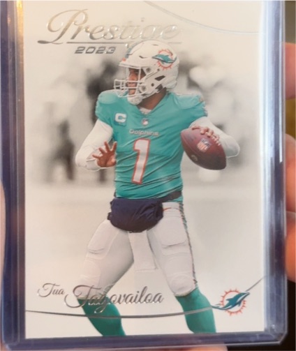 2023 Panini Prestige #185 Tua Tagovailoa — front