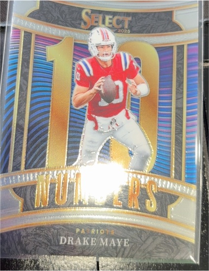 2025 Panini Select #15 Drake Maye — front