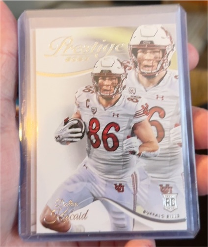 2023 Panini Prestige #322 Dalton Kincaid — front