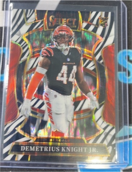 2025 Panini Select #58 Demetrius Knight Jr. — front