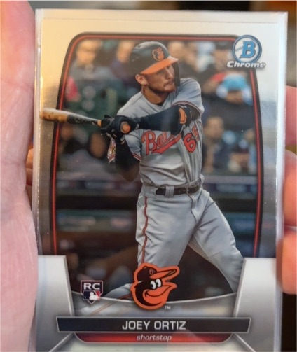 2023 Bowman Chrome #86 Joey Ortiz — front