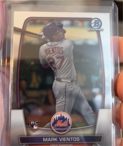 2023 Bowman Chrome #43 Mark Vientos — front