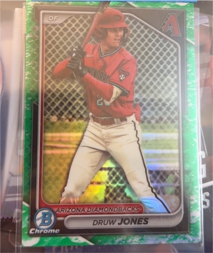 2024 Bowman Chrome #BCP-60 Druw Jones — front