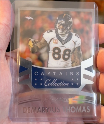 2015 Panini Prestige Captains Collection #6 Demaryius Thomas — front