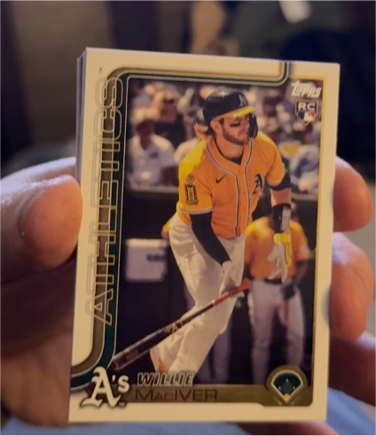 2025 Topps Update #US51 Willie MacIver — front